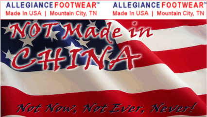 eshop at Allegiance Footwear's web store for Made in America products